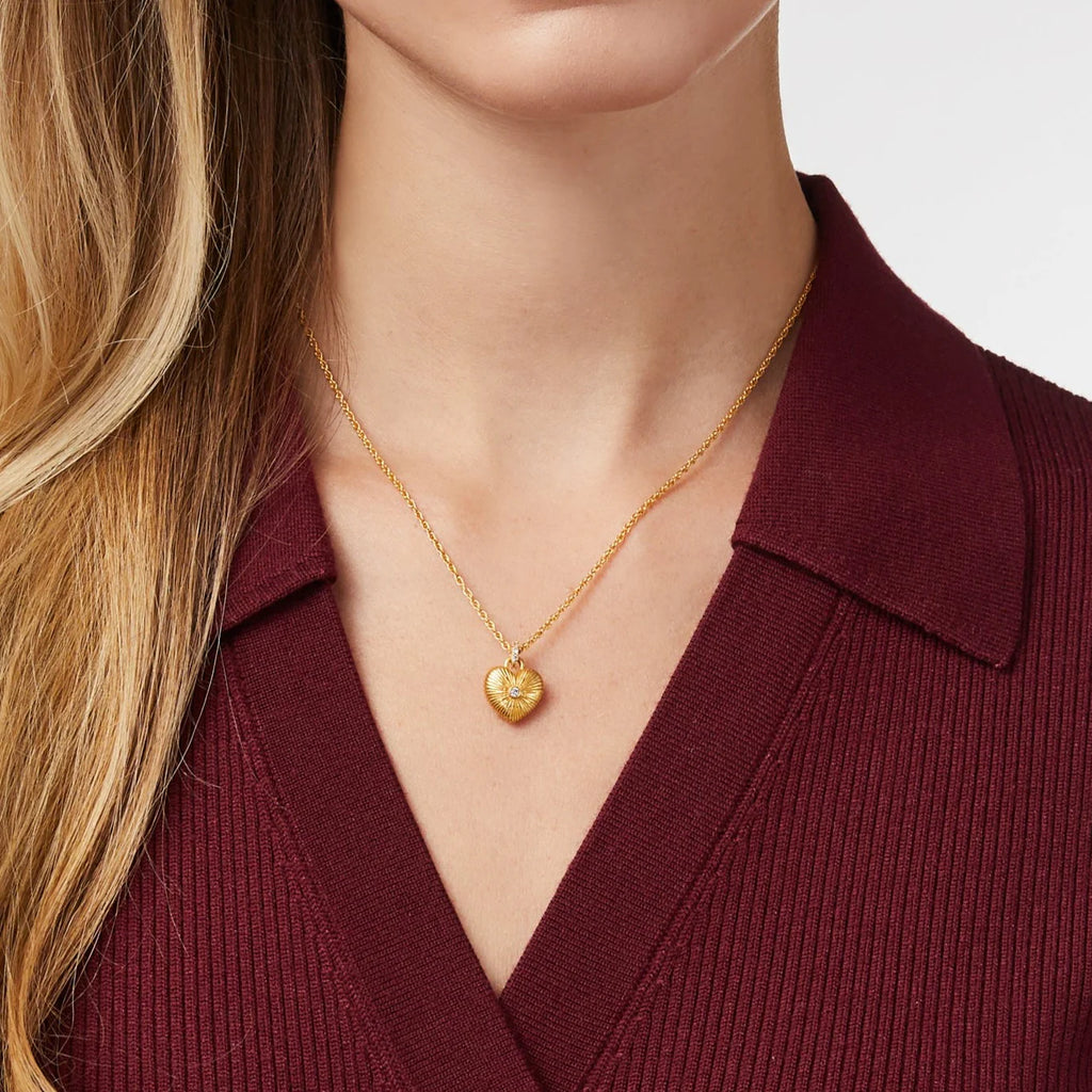 Esme Heart Solitaire Necklace from Julie Vos