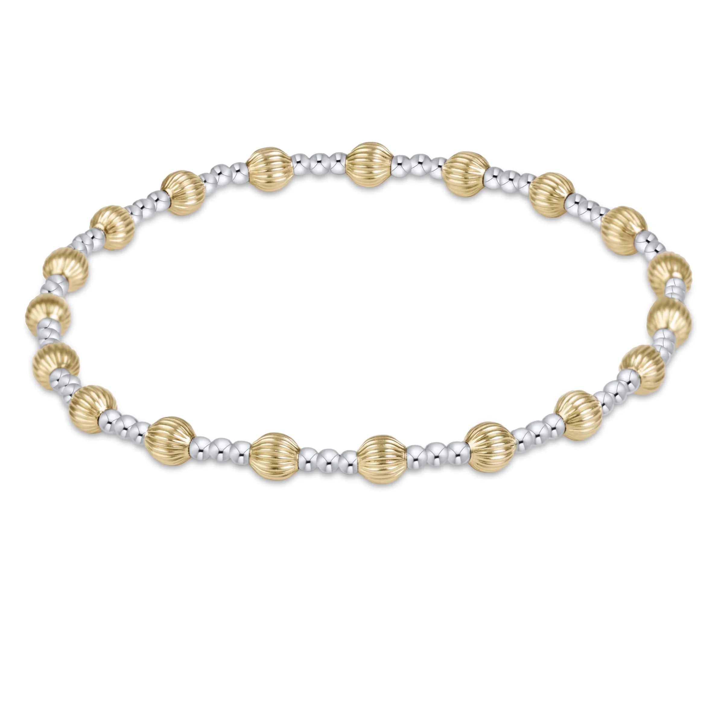 Enewton- DIgnity Sincerity Mixed Metal 4mm Bracelet