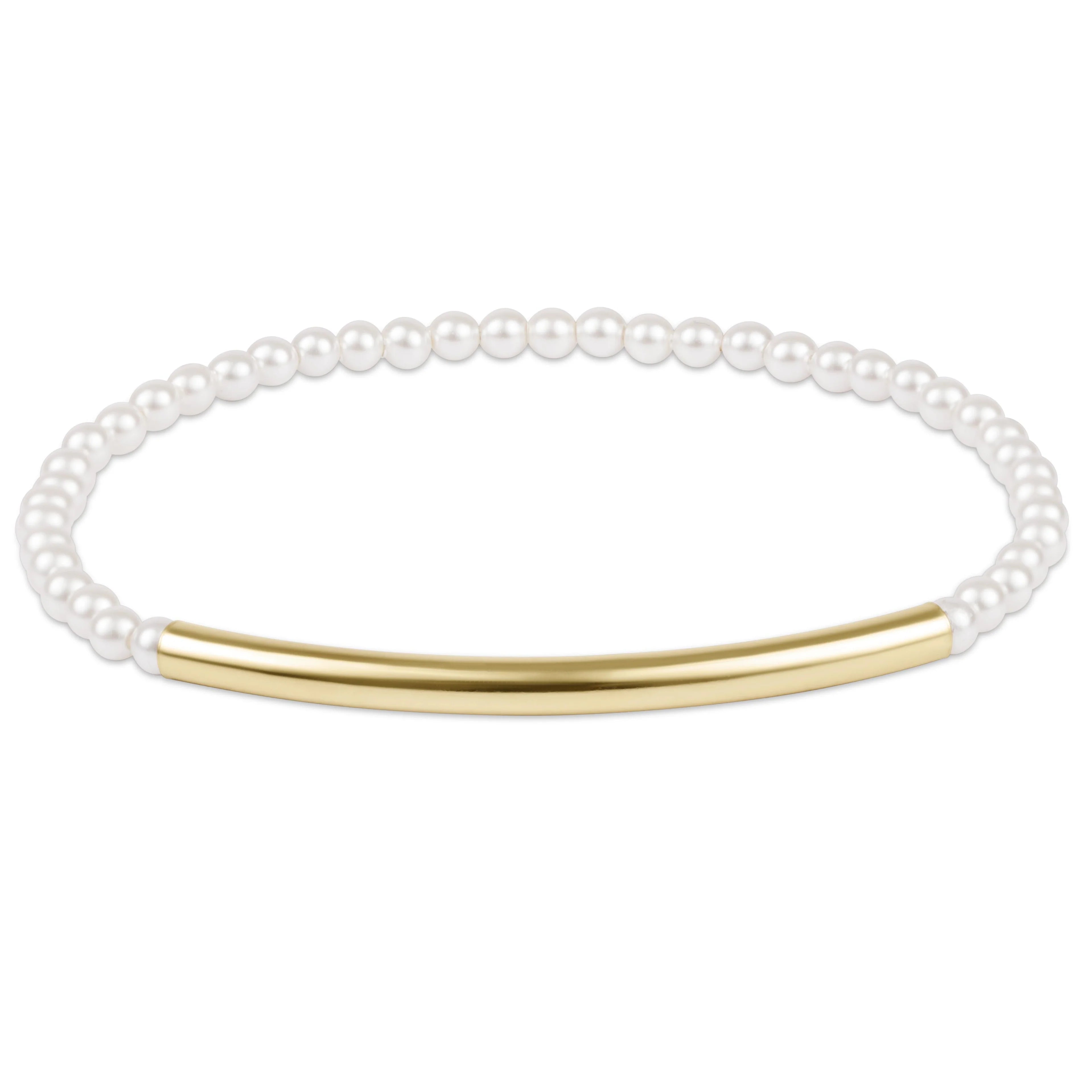 Enewton - Bliss Bar Smooth Pearl 3mm Bracelet
