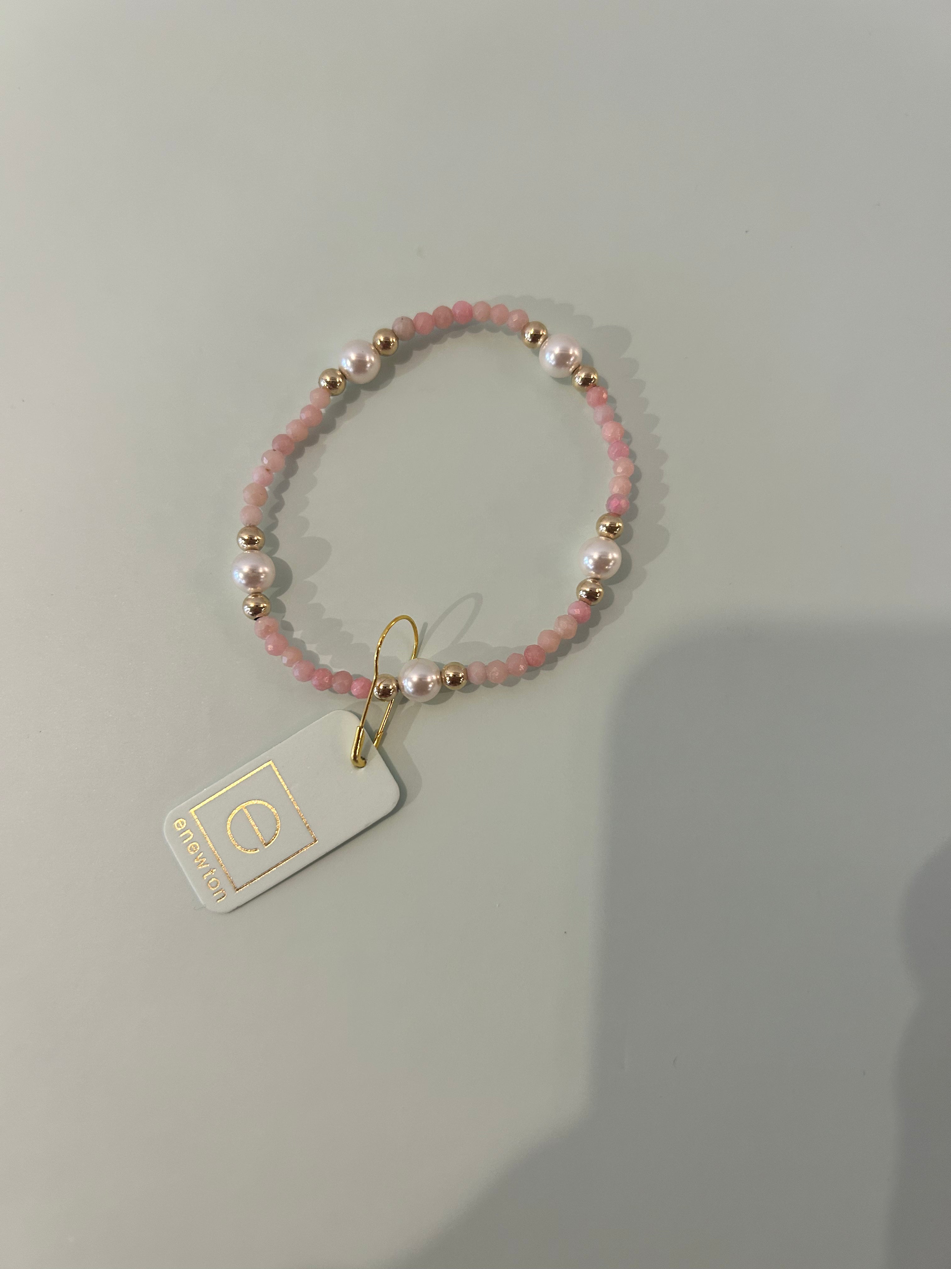 Enewton - Gemstone -Purpose Pearl 6mm Gem in Pink Opal