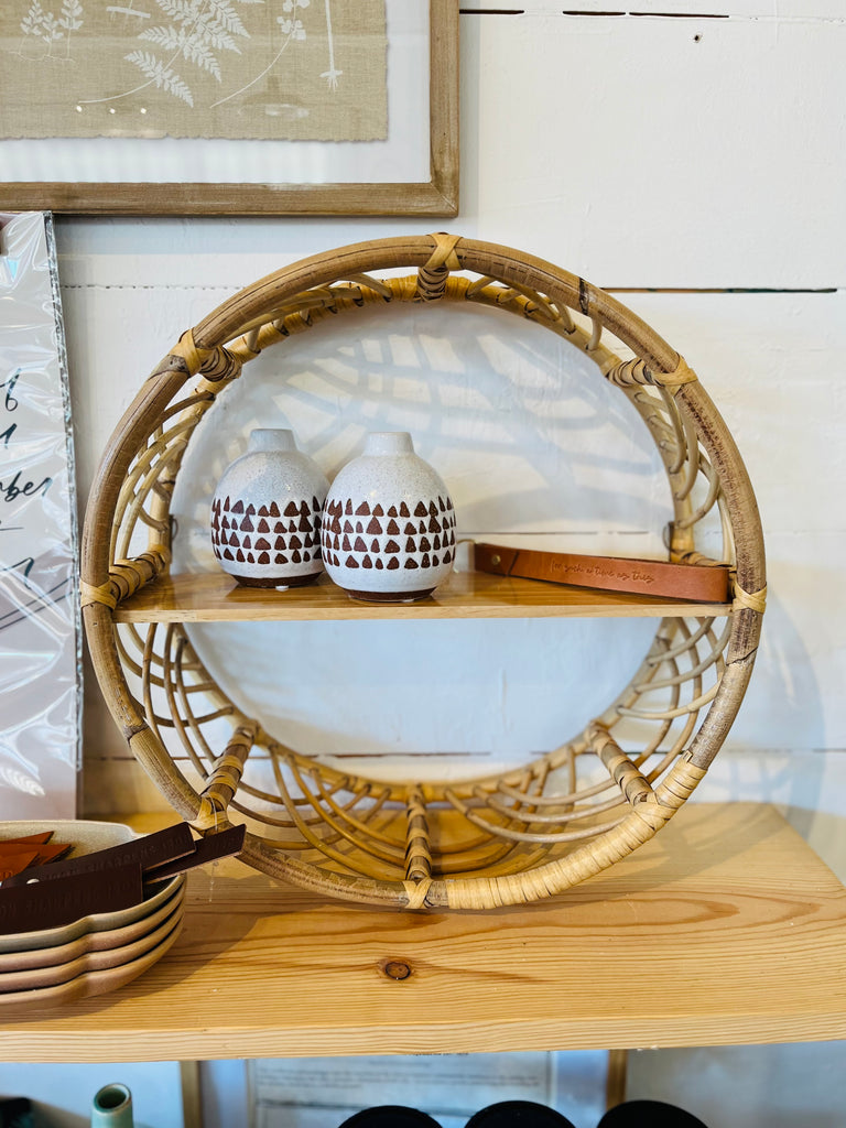 Bamboo Wall Shelves