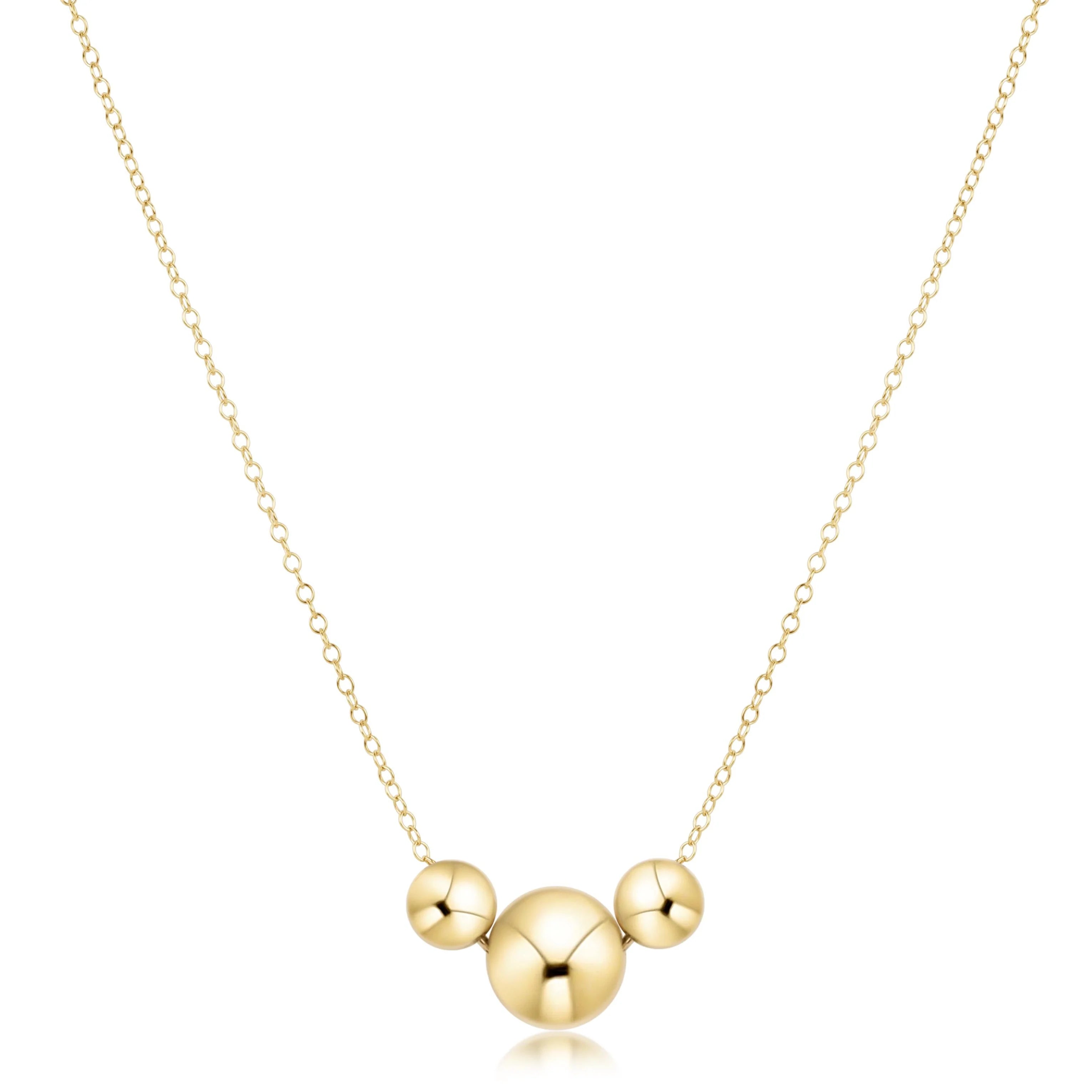 Enewton 16" necklace gold - purpose gold