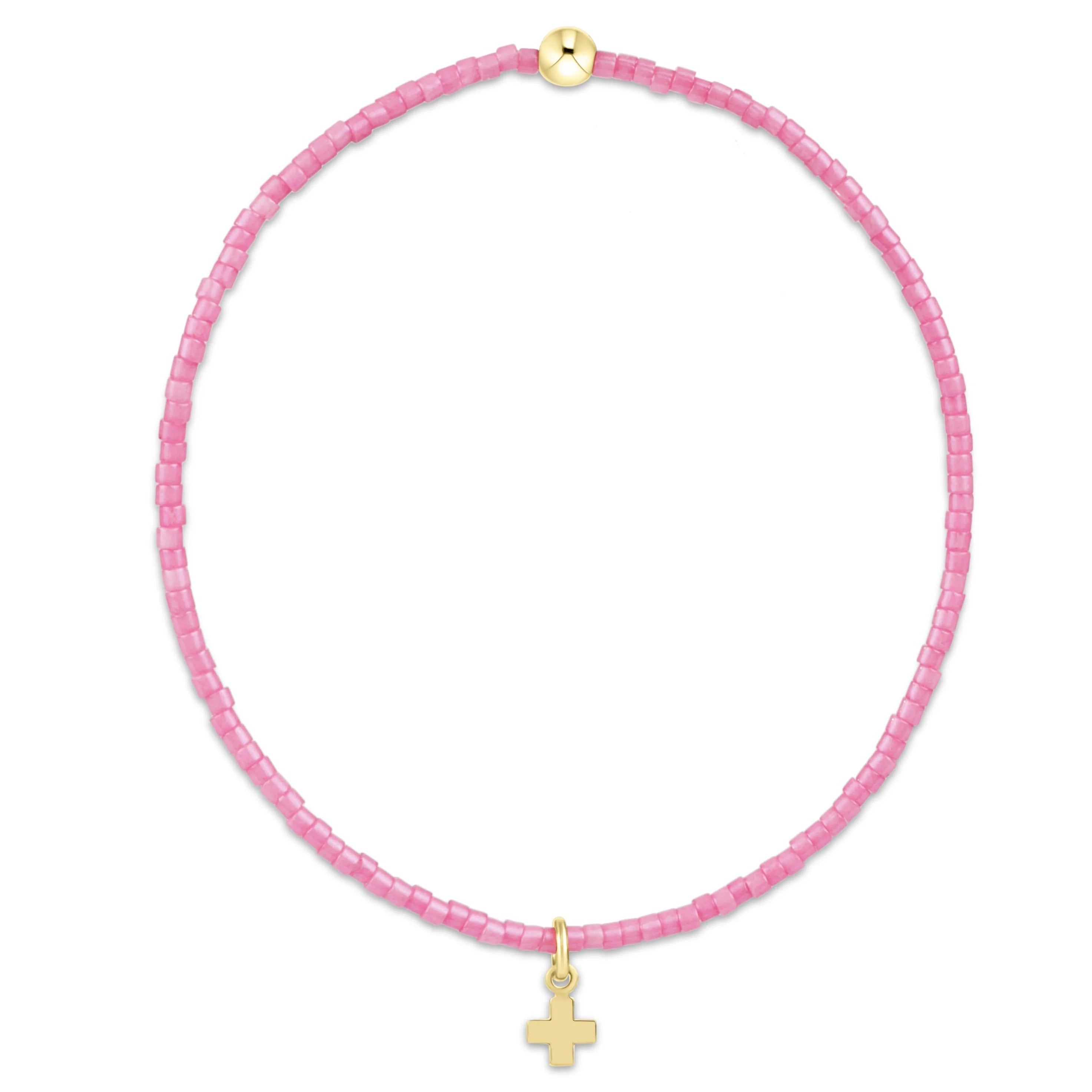 Enewton - Hope Classic with Signature Cross Small Gold Charm in Bubblegum