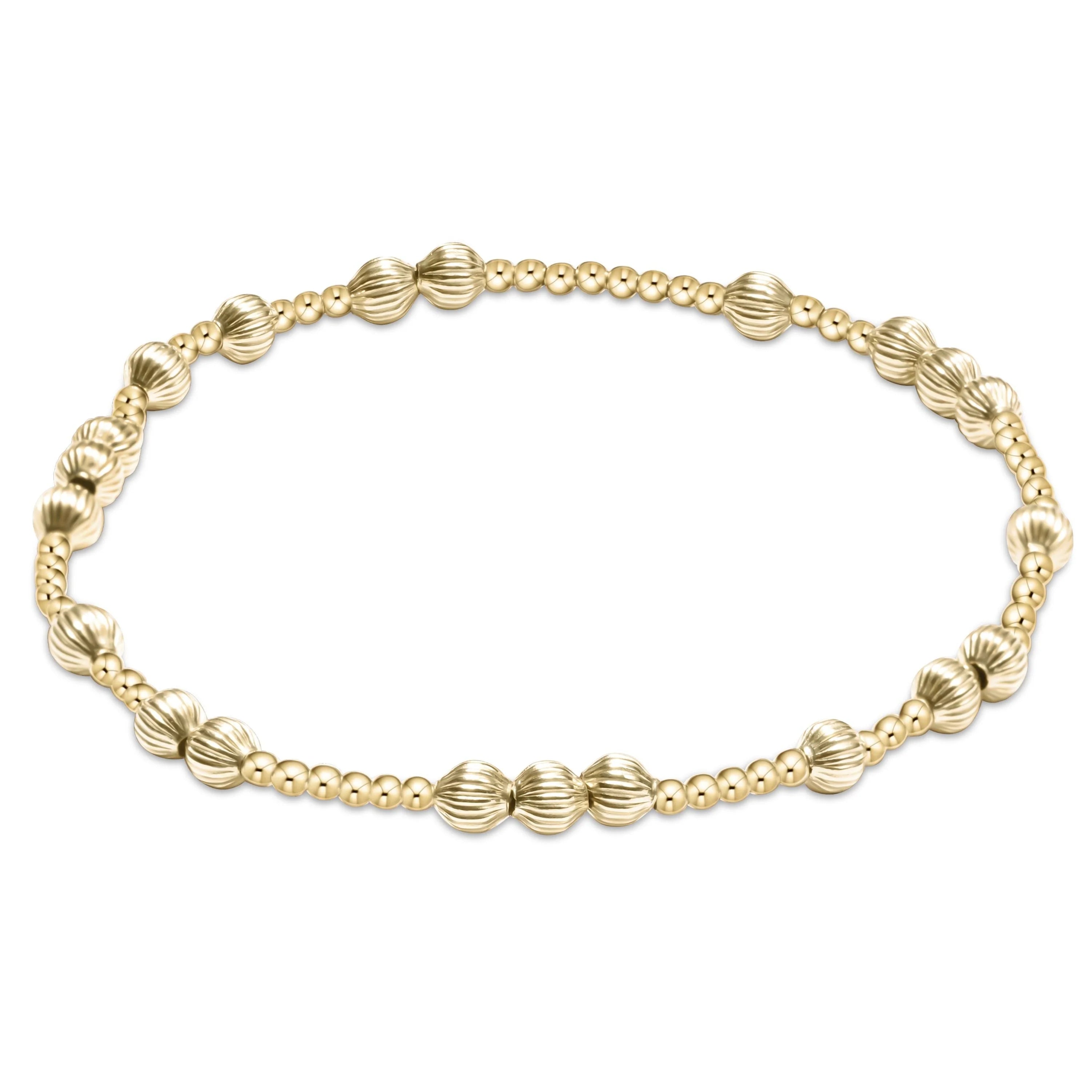 Enewton- Hope Unwritten Dignity Gold 4mm Bracelet