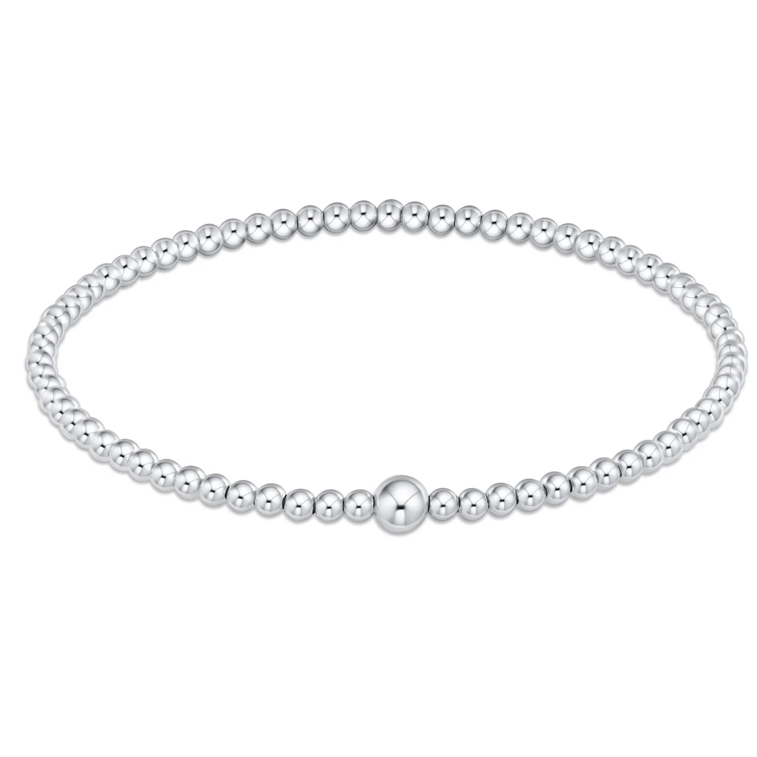Enewton- Classic Sterling 3mm Bead Bangle