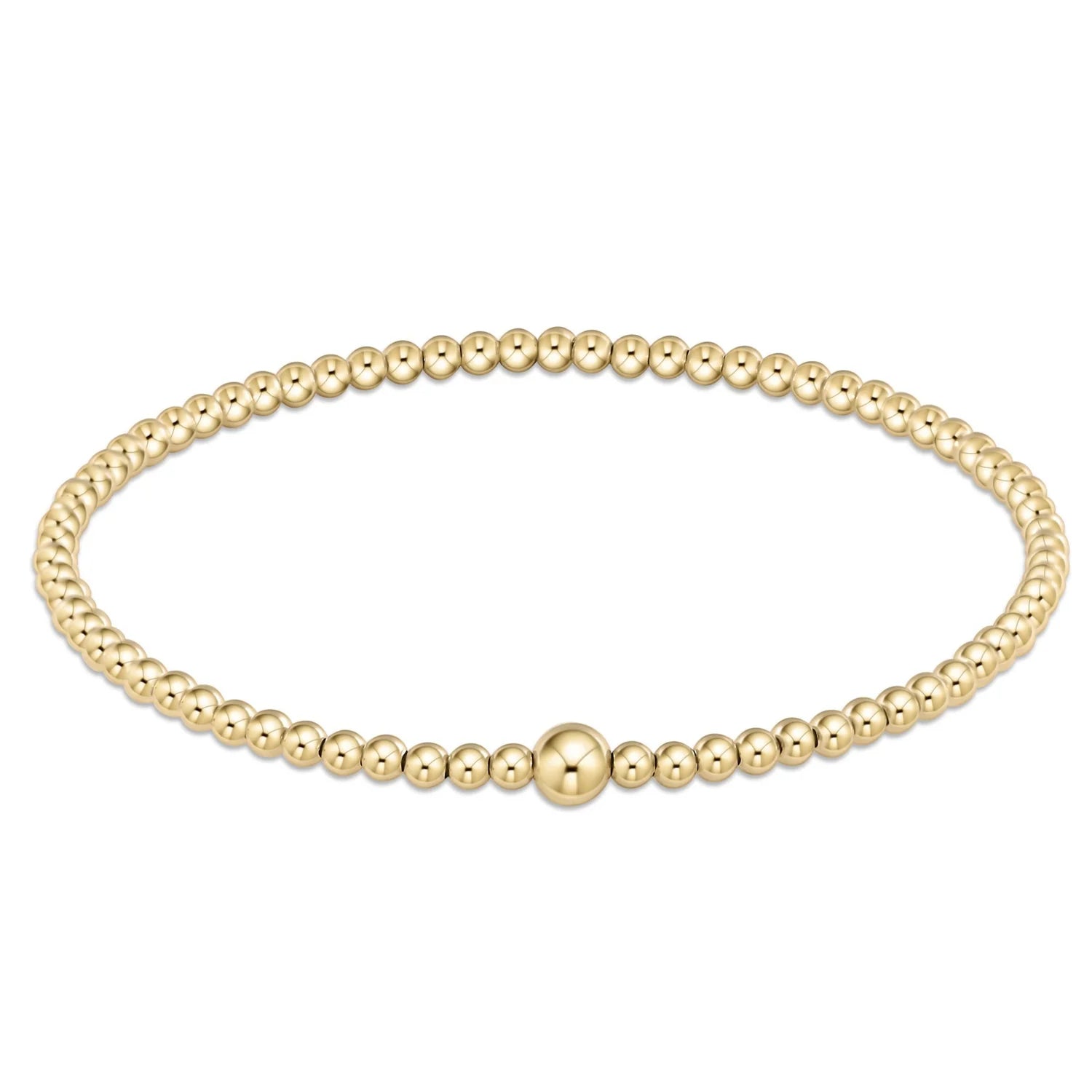 Enewton Classic Gold 3mm Bead Bangle