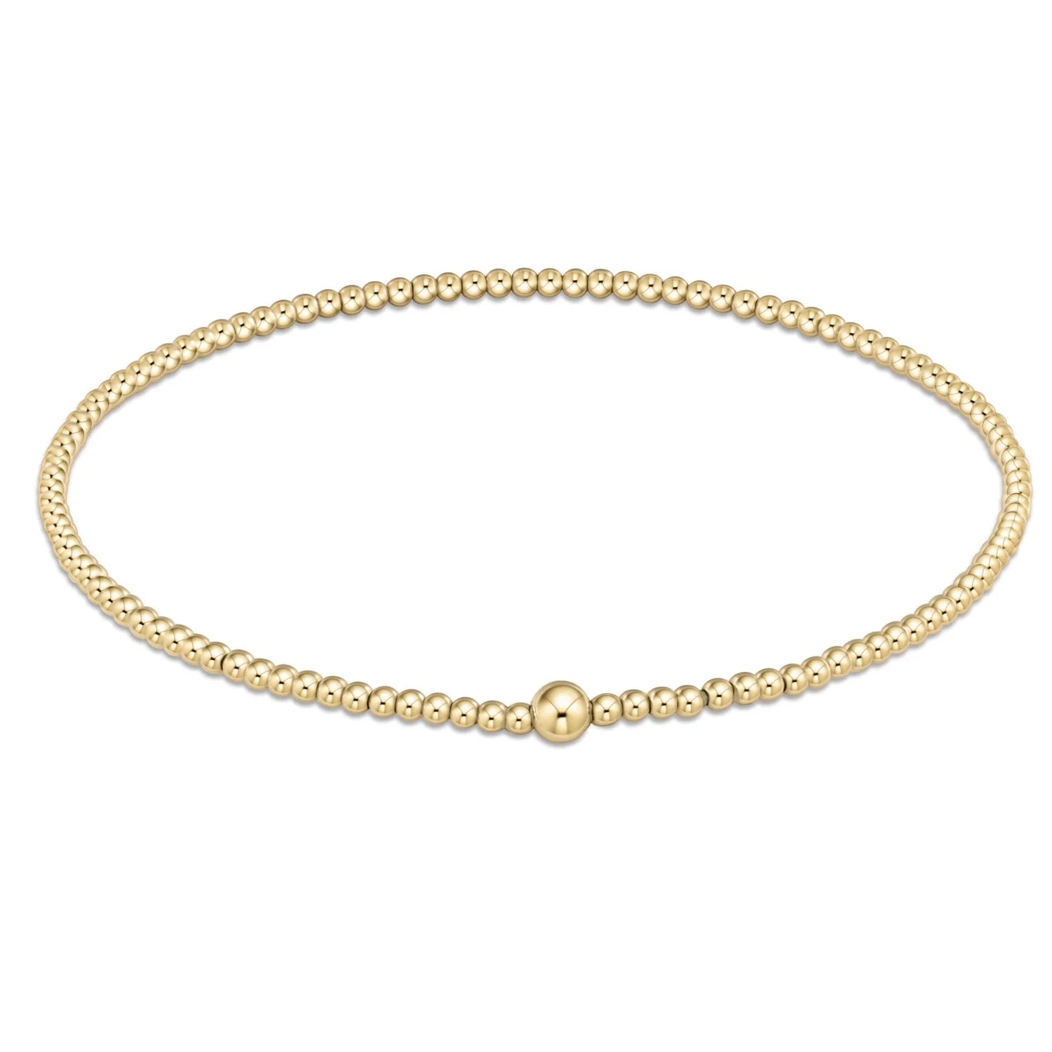 Enewton- Classic Gold 2mm Bead Bangle