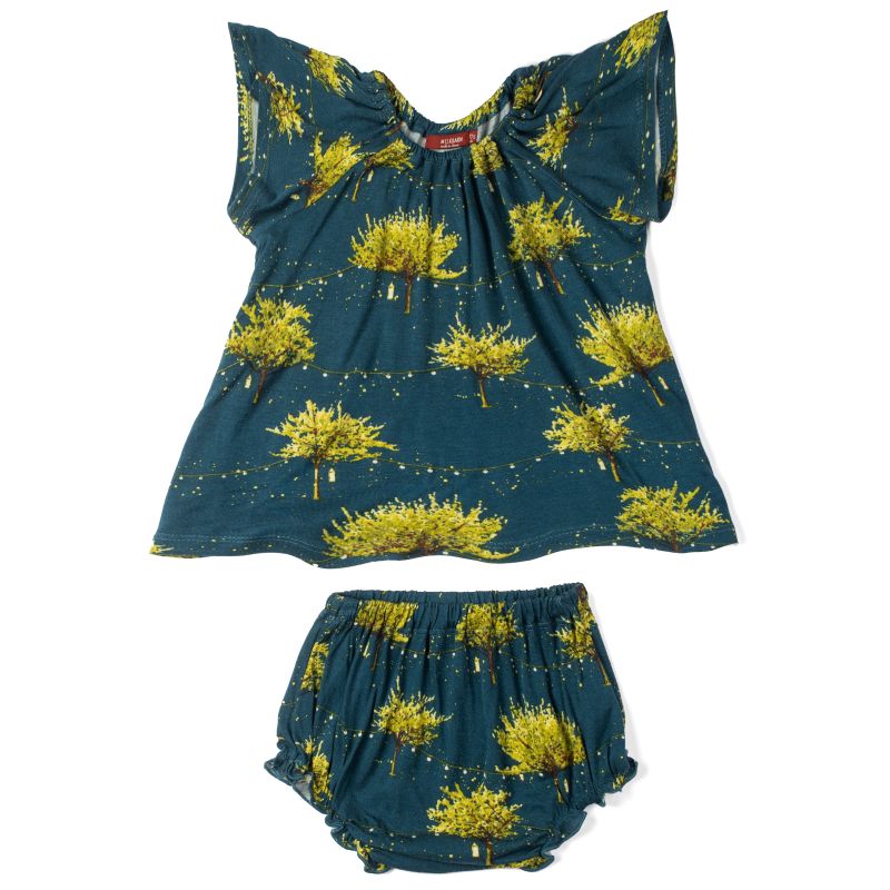 Bamboo Dress & Bloomer Firefly 6-12M
