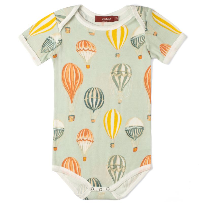 Vintage Balloons Organic One Piece, Milkbarn
