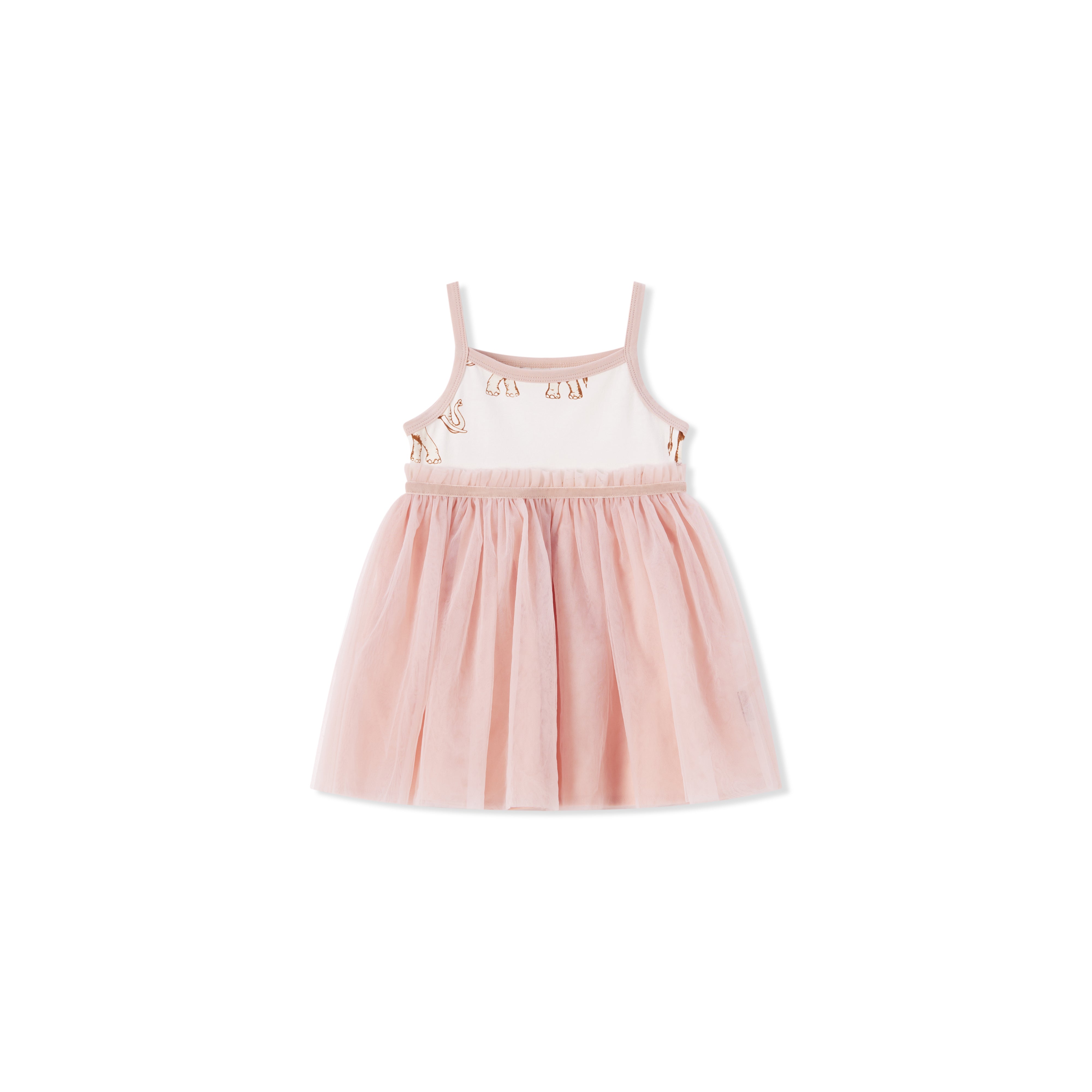 Stretch Ballet Dress Tutu Elephant 12-18M