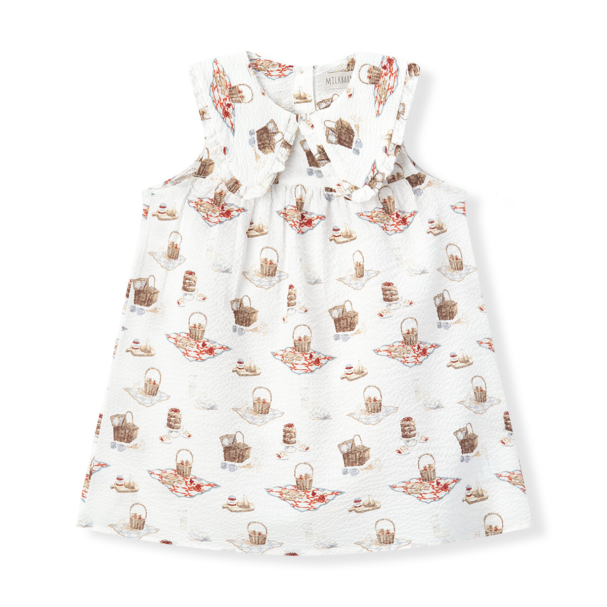 Ruffle Collar Dress Picnic