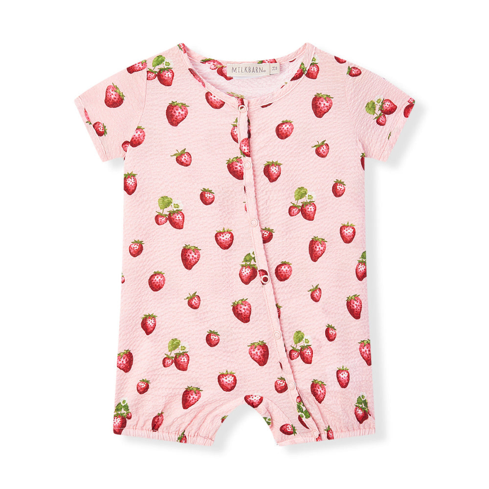 Snap Shortall Strawberry 3-6M
