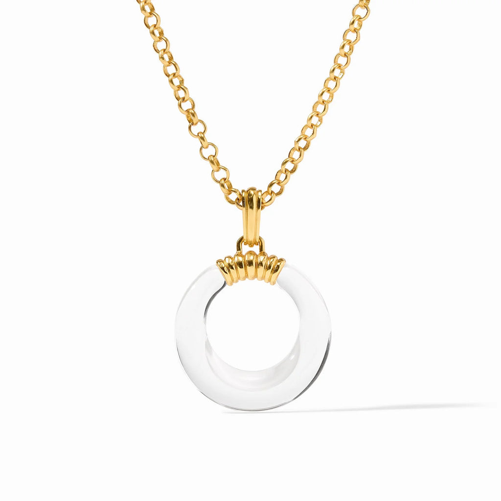 Madison Statement Pendant, Clear, from Julie Vos