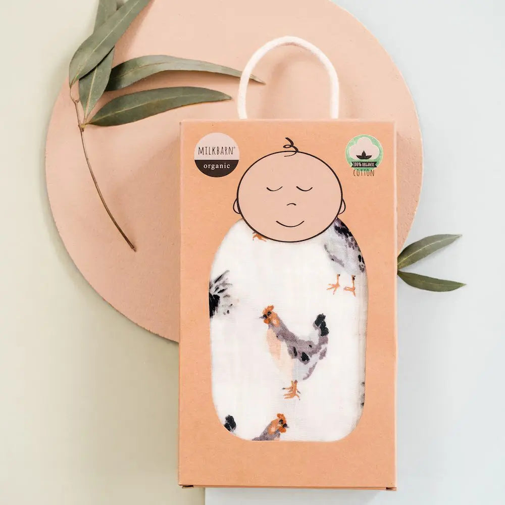 Homestead Organic Swaddle, Milkbarn