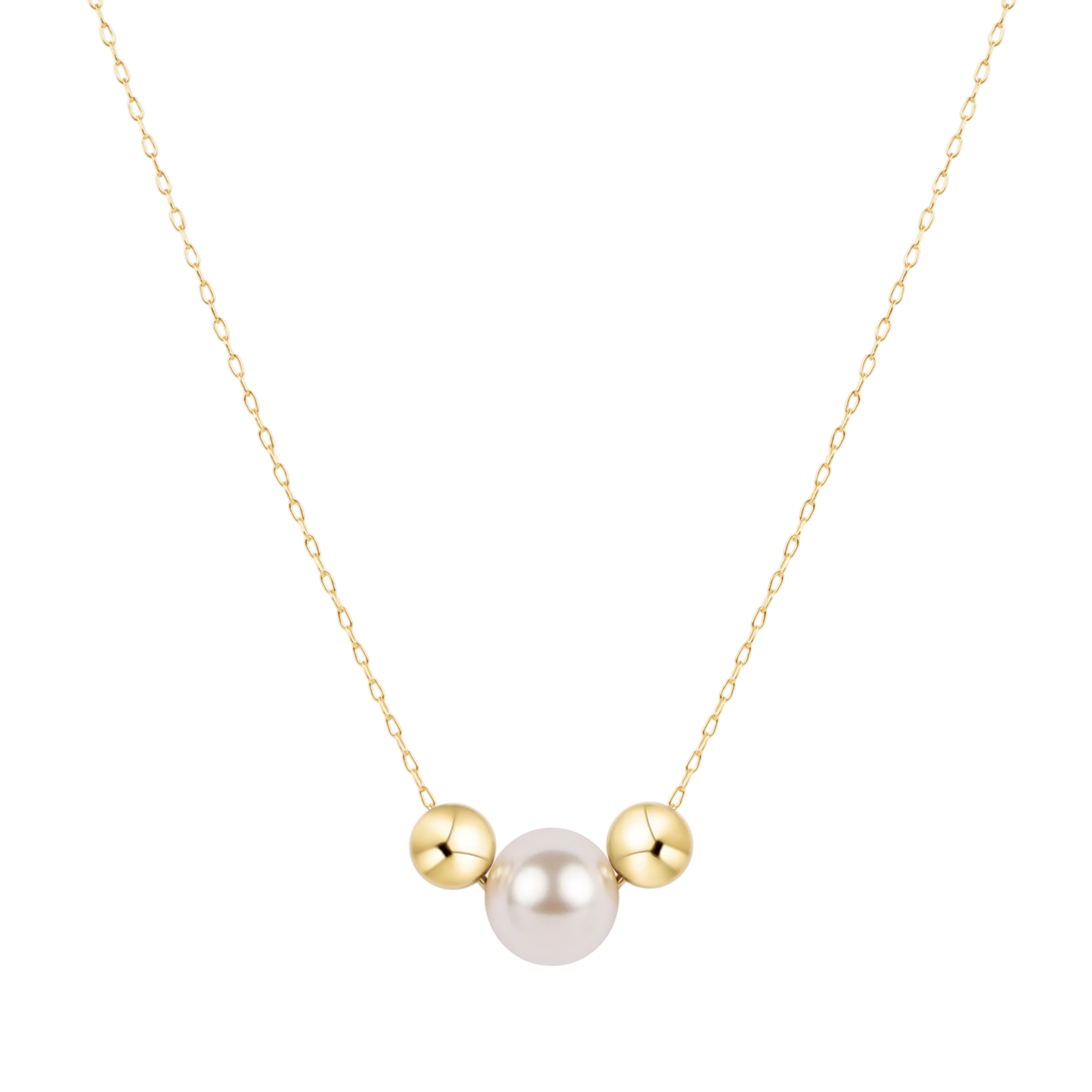 Enewton 16" Necklace Gold Purpose Pearl