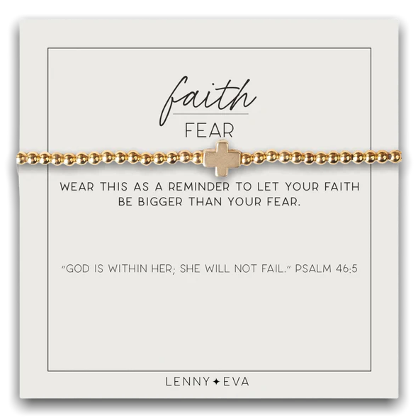 Faith Over Fear Bracelet
