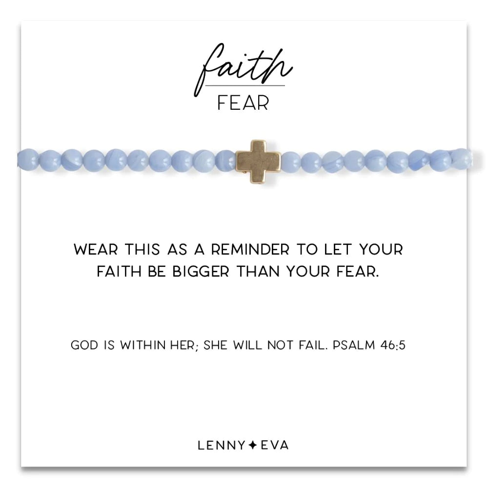 Faith Over Fear Bracelet from Lenny & Eva