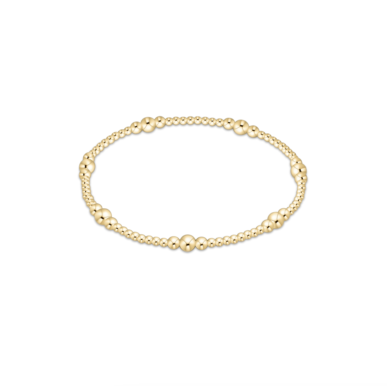 Enewton Purpose Gold 4mm Bead Bracelet