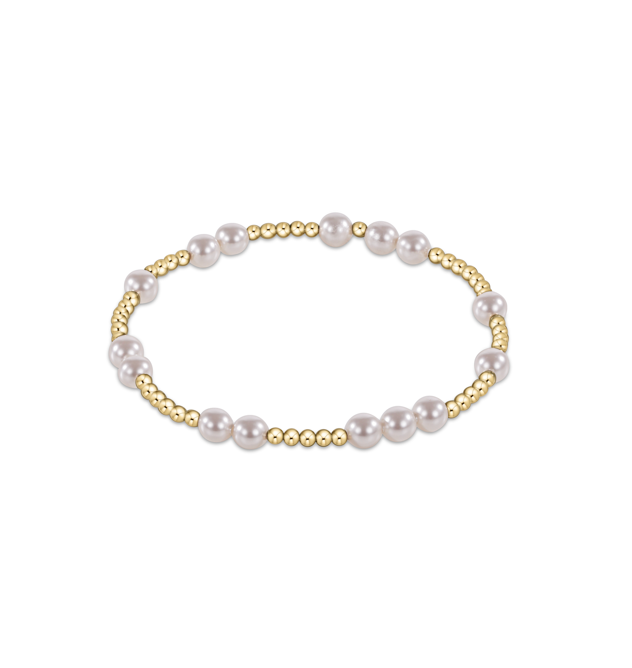 Enewton Hope Unwritten 5mm Bead Bracelet - Pearl