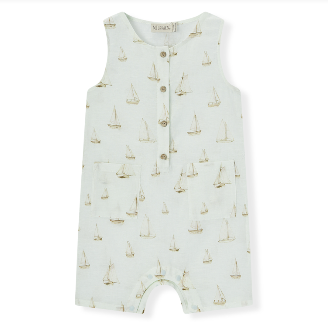 Tank Top Shortall Sailboat Melody