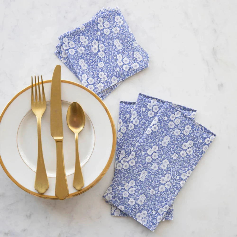 Blue Calico Guest Napkins