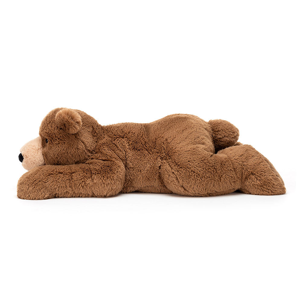 Woody Bear Lying Plush from Jellycat