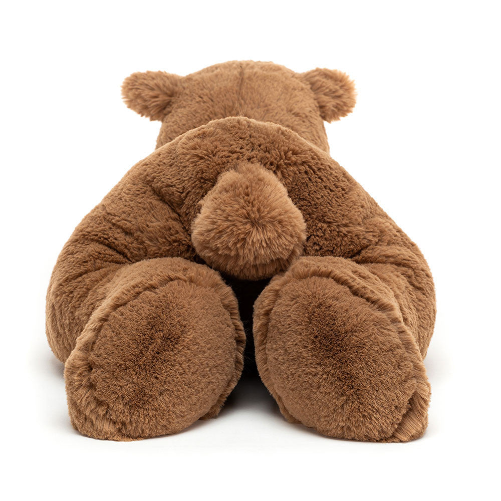 Woody Bear Lying Plush from Jellycat