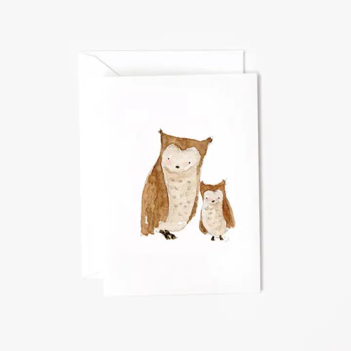 Baby Owl Mini Notecard