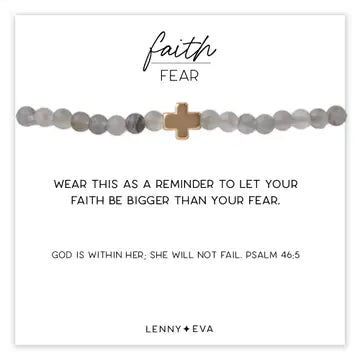 Faith Over Fear Bracelet