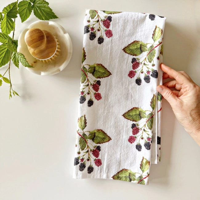 Emily Lex - Blackberry Tea Towels