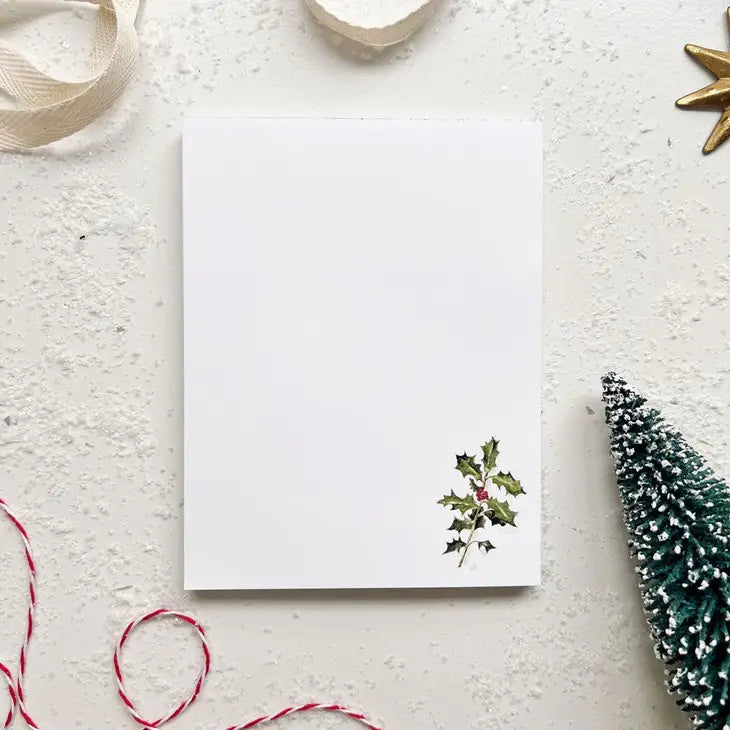 Christmas Notepad by emily lex