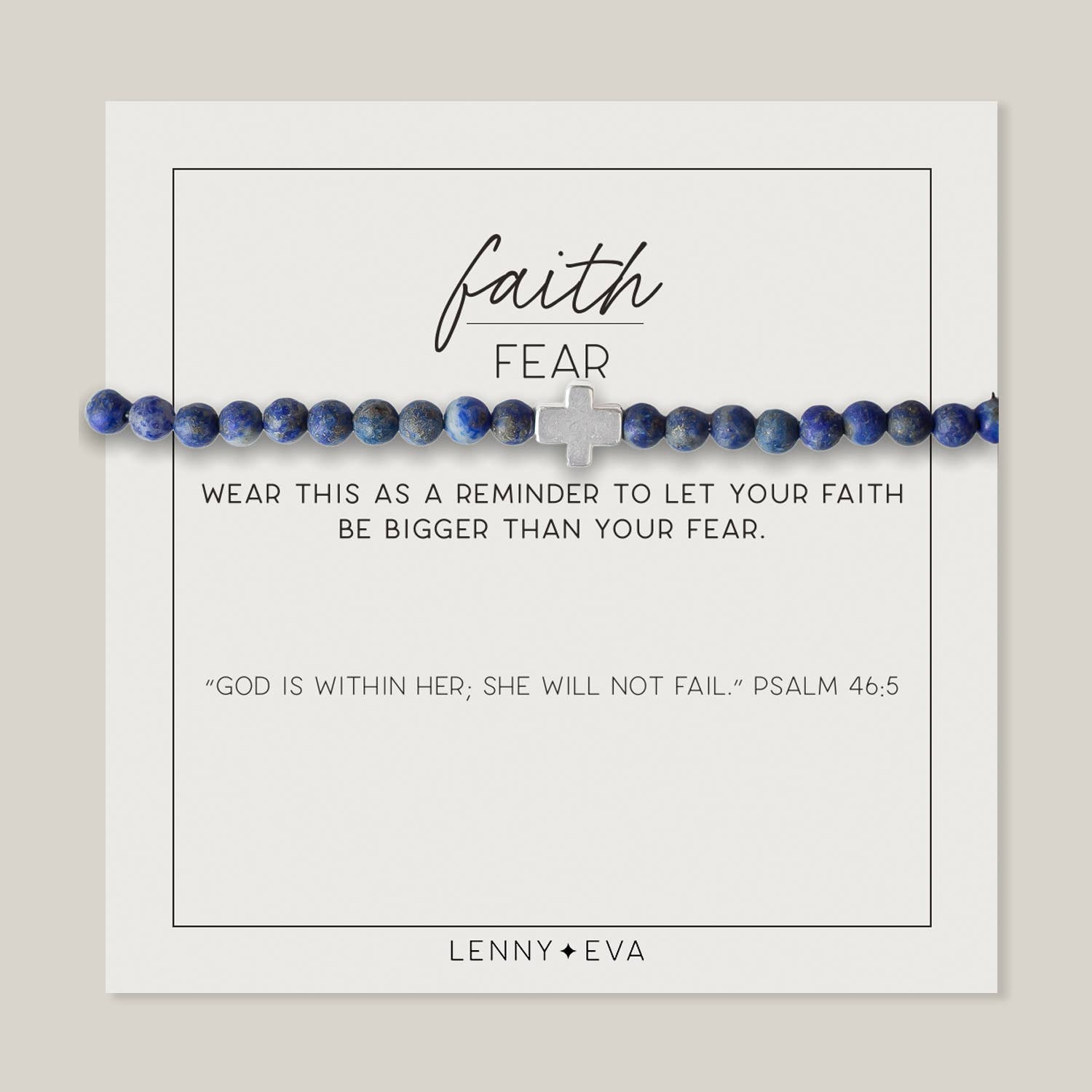 Faith Over Fear Bracelet