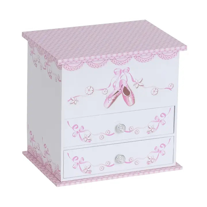 Mele and Co Angel Girls Ballerina Music Jewelry Box