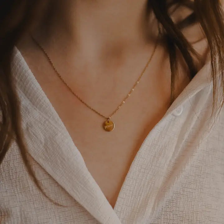Praise Disc Necklace