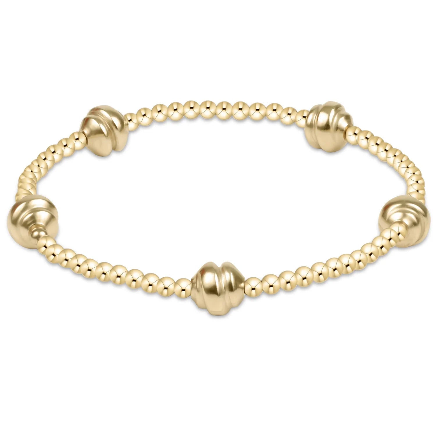 Enewton Admire Small Gold 2.5mm Bead Bracelet - Gold