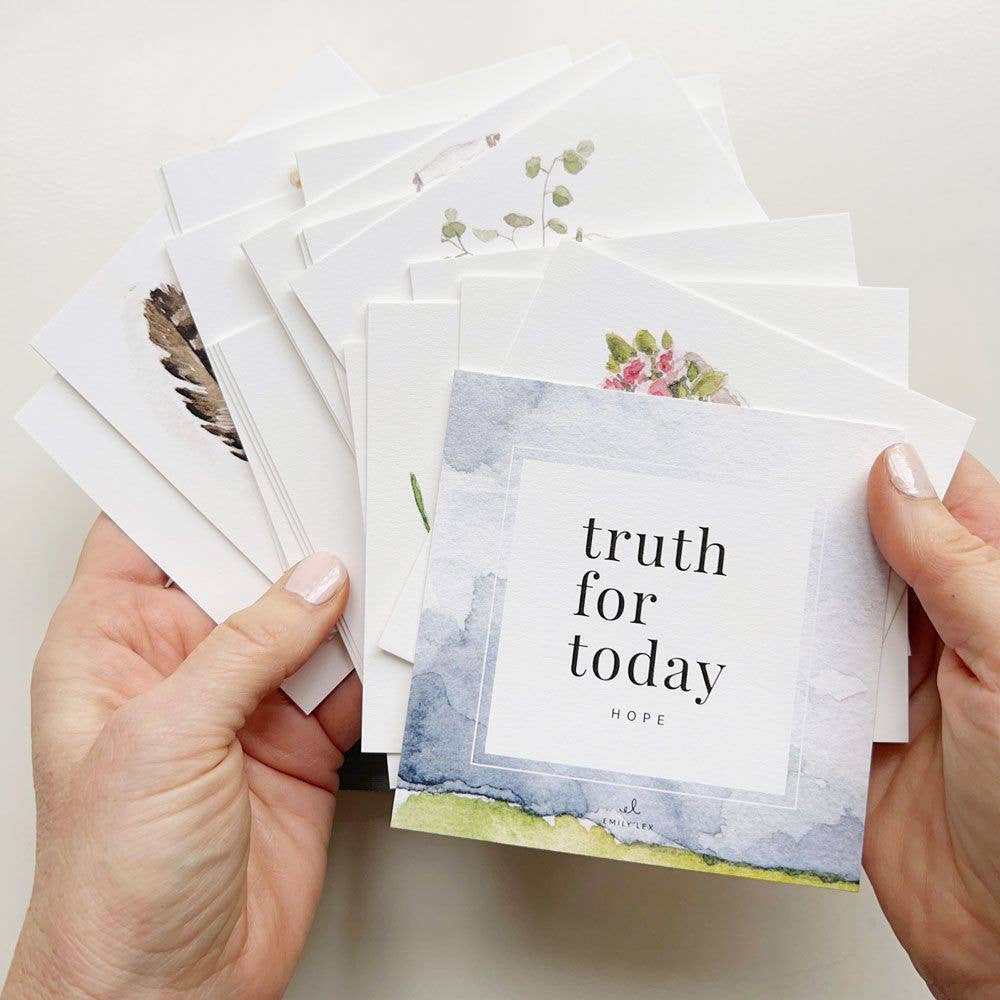 Truth for Today Hope Cards by emily lex