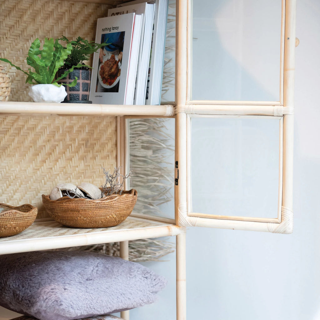 Hand-Woven Rattan Bowls