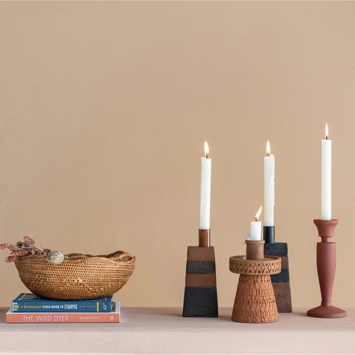 Hand-Woven Rattan Bowls