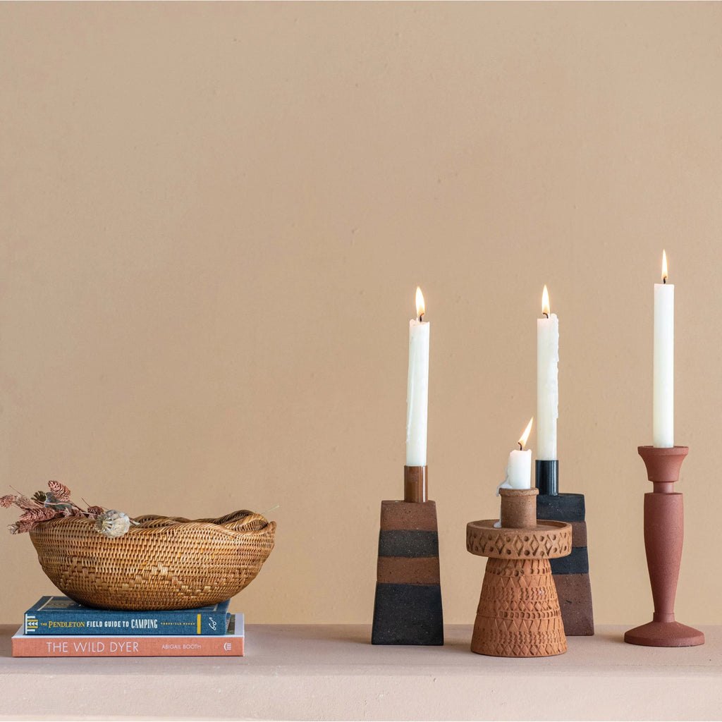 Hand-Woven Rattan Bowls