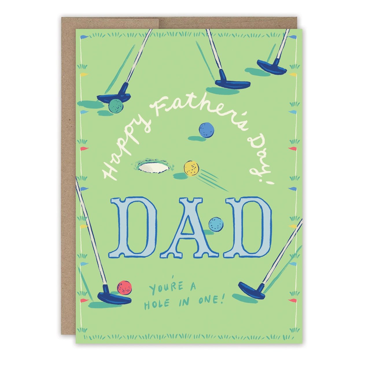 Golf Father's Day Card