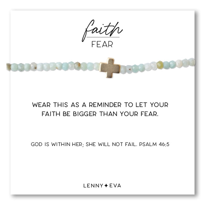 Faith Over Fear Bracelets and Necklaces