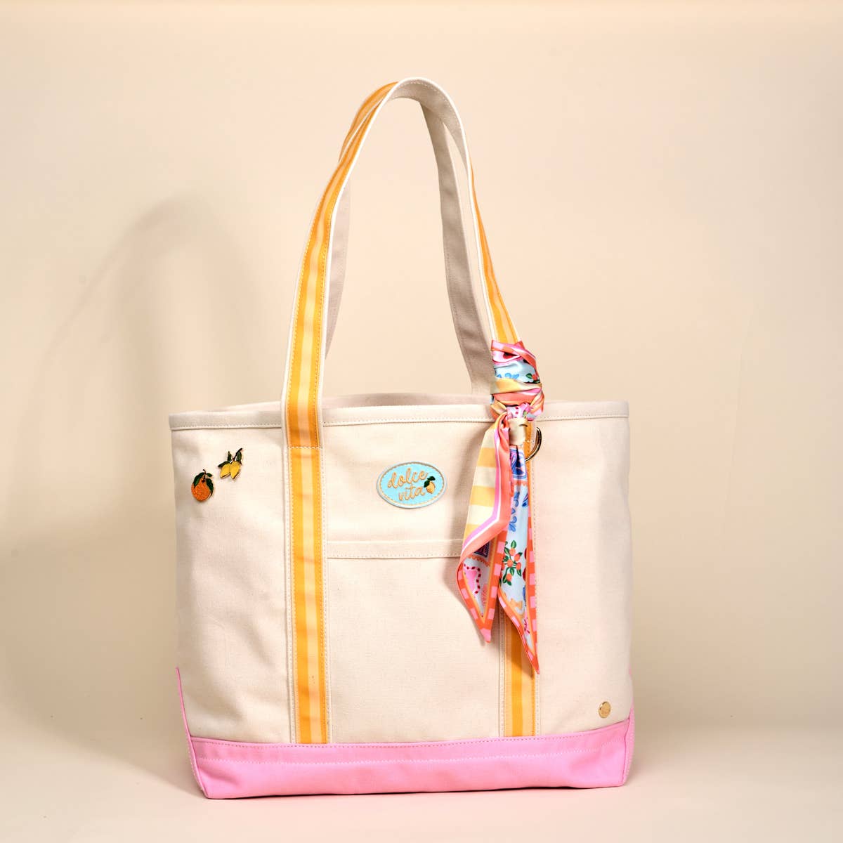 The Darling Canvas Tote Bag–Ciao Bella