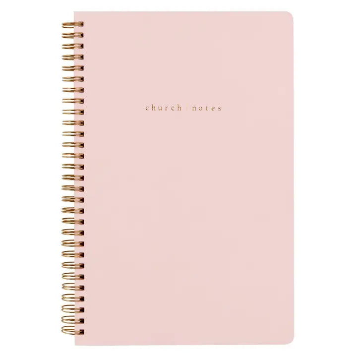 Blush Church Notes Bible Study Notebook