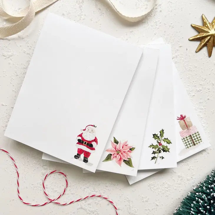 Christmas Notepad by emily lex