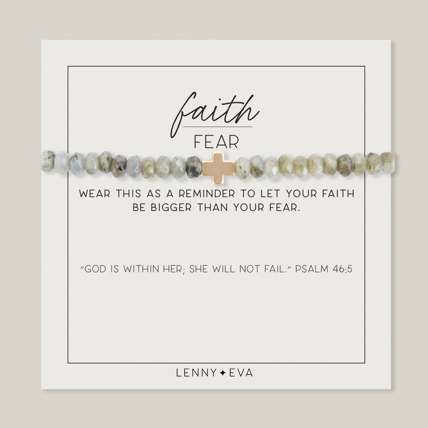 Faith Over Fear Bracelet