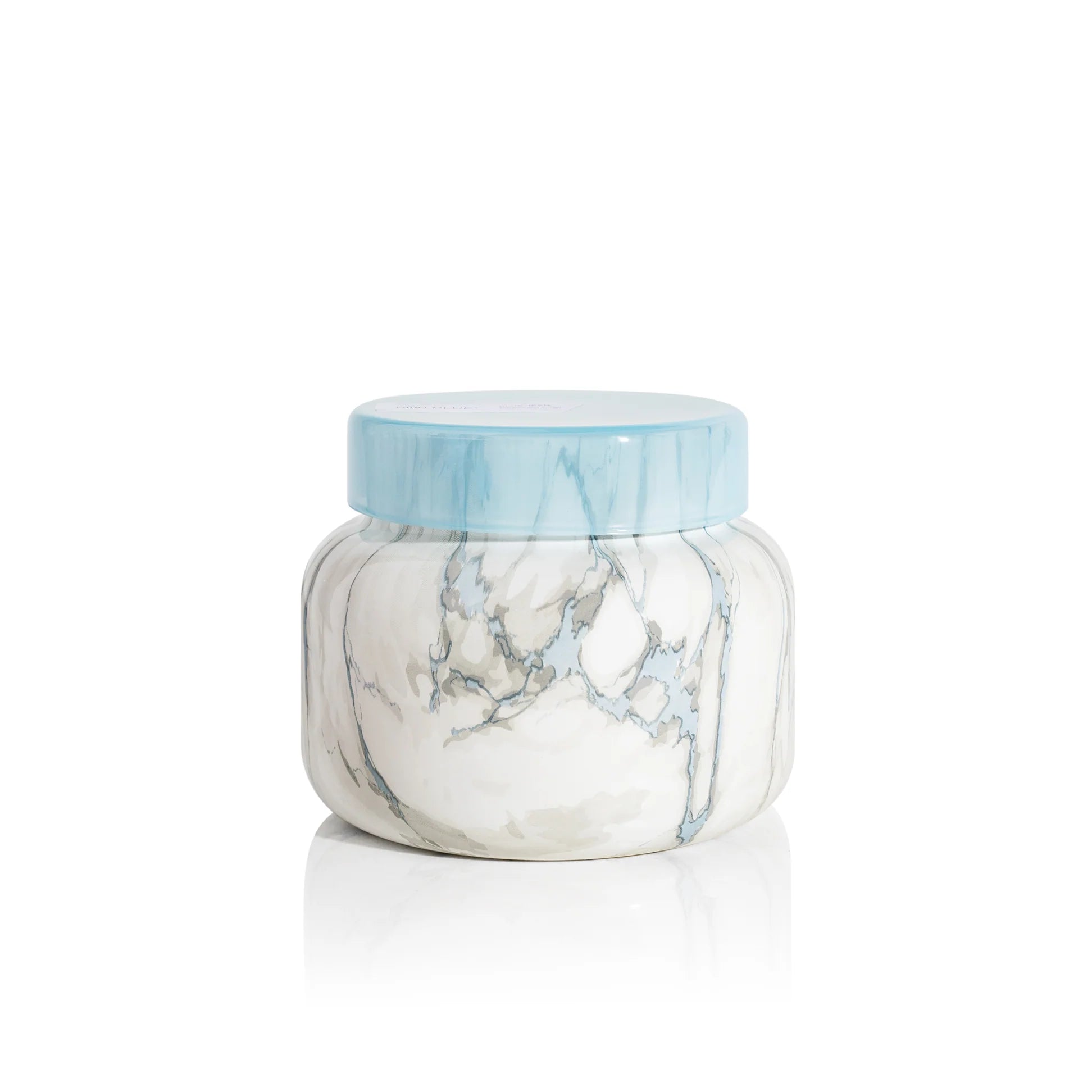 Blue Jean Modern Marble Candle