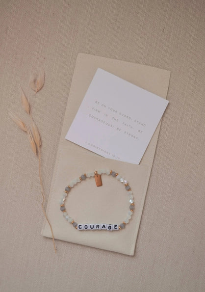 Courage Bracelet from Dear Heart