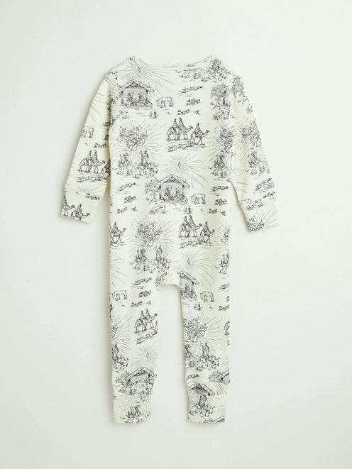Bethlehem Footless Onesie Pj Cotton 3-6 Months