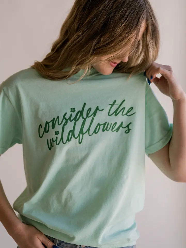 Consider The Wildflowers Tee (with daisys)