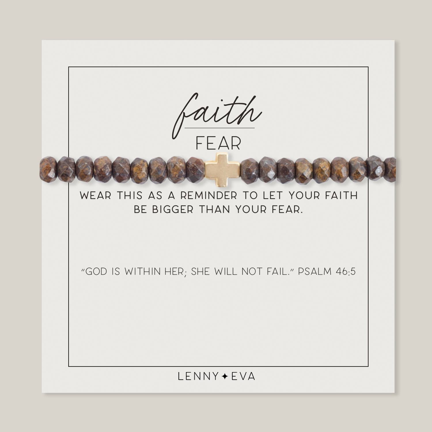 Faith Over Fear Bracelet